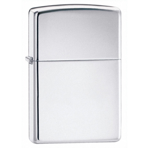 Zippo Plain High Polish Chrome 250