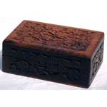 Handcrafted Box w Floral Design